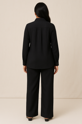 Black Georgette 2PC